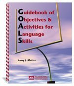 Download Guidebook of Objectives and Activities for Language Skills (GOALS): An IEP and Program Planning Resource for Speech, Language, and Special Education Professionals - Larry J. Mattes | ePub