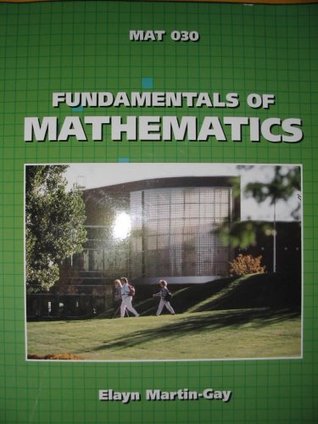 Download Fundamentals of Mathematics MAT 030 with Chapter Test Prep Video CD - Elayn Martin-Gay file in ePub