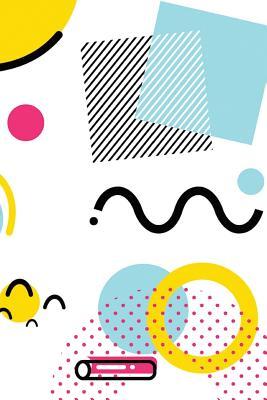 Read Online Bullet Journal: Pretty Memphis Design Dot Grid Journal 120-Page 1/4 Inch Dot Grid Page Memphis Pattern Notebook 6 X 9 Perfect Bound Paperback -  file in PDF