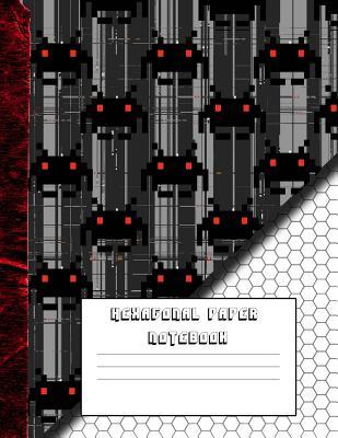 Read Hegagonal Paper Notebook: 8-Bit Art, Computer Glitch Creature, Large (8.5 X 11) Notebook for Gamers, Hex Art, Hex Map, Hex Grid Battle Maps, Strategy Maps, Retro Game Fans -  file in ePub
