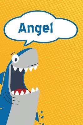 Read Angel: Personalized Shark Isometric Dot Paper Notebook for Kids 120 Pages 6x9 -  | PDF