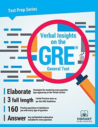 Read Verbal Insights on the Revised GRE General Test: 5 (Test Prep) - Vibrant Publishers | ePub