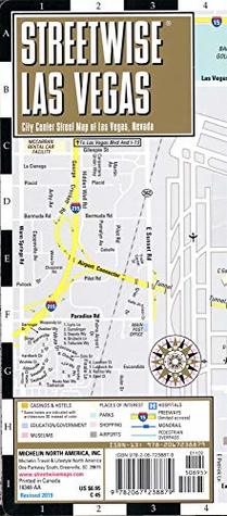 Full Download Streetwise Las Vegas Map: Laminated City Center Map of Las Vegas, Nevada (Michelin Streetwise Maps) - Guides Touristiques Michelin file in PDF