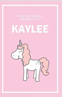Full Download Kaylee's Notebook: Personalized Writing Journal with Name for Girls -  | PDF