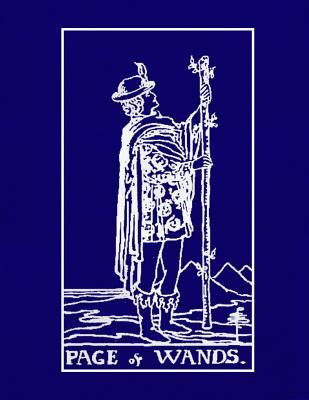 Read Page of Wands: Tarot Diary Log Book, Record and Interpret Readings, Lined Notebook Journal for Tarot Lovers -  | PDF