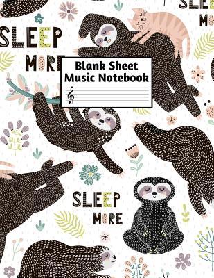 Read Online Blank Sheet Music Notebook: Easy Blank Staff Manuscript Book Large 8.5 X 11 Inches Musician Paper Wide 12 Staves Per Page for Piano, Flute, Violin, Guitar, Trumpet, Drums, Cello, Ukelele and other Musical Instruments - Code: A4 4231 - Maria Hoover file in PDF