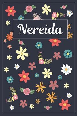 Download Nereida: Lined Writing Notebook with Personalized Name 120 Pages 6x9 Flowers -  file in ePub
