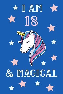 Read I Am 18 And Magical: Unicorn 18th Birthday Journal Present / Gift for Teens Blue Theme (6 x 9 - 110 Blank Lined Pages) - Unicorn Publishing file in ePub