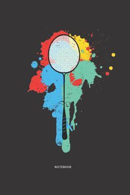 Download Notebook: Lined notebook ca A5 for notes, sketches, drawings, formulas, as a calendar or for learning; wide line grid; badminton player, badminton team &sports enthusiasts - Badminton Diary | ePub