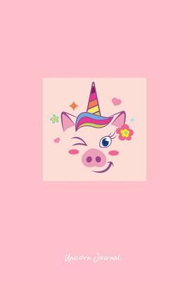 Read Online Unicorn Journal: Lined Journal - Piggycorn Pig Unicorn Pink Cute Girly Farm Animal Gift - Pink Ruled Diary, Prayer, Gratitude, Writing, Travel, Notebook For Men Women - 6x9 120 pages - Ivory Paper - Gcjournals Unicorn Journals file in PDF