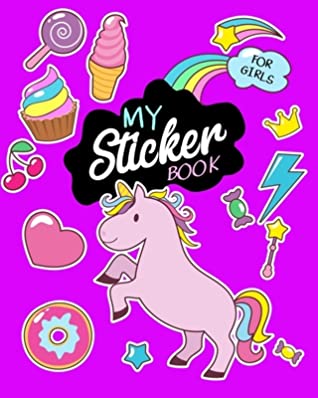 Full Download My Sticker Book for Girls: Blank Sticker Book, 8 X 10, 64 Pages -  file in PDF