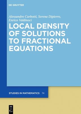 Full Download Local Density of Solutions to Fractional Equations - Enrico Valdinoci file in ePub